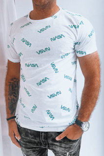 Koszulka męska z nadrukiem biała Dstreet RX5268