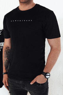 Koszulka męska z nadrukiem czarna Dstreet RX5476