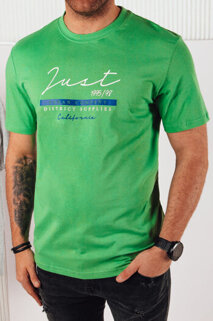 Koszulka męska z nadrukiem zielona Dstreet RX5426