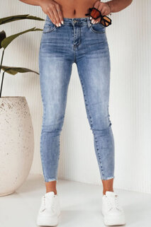 Spodnie damskie DORA jeansowe jasnoniebieskie Dstreet UY1339