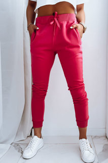 Spodnie damskie dresowe FITS różowe Dstreet UY0208z
