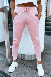 Spodnie damskie dresowe FITS różowe UY0553