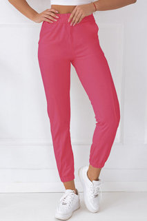 Spodnie damskie dresowe STIVEL różowe Dstreet UY0902z