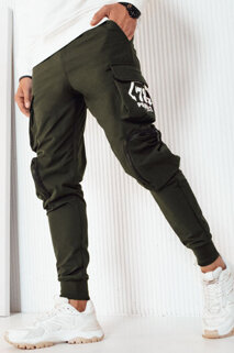 Spodnie męskie bojówki zielone Dstreet UX4165