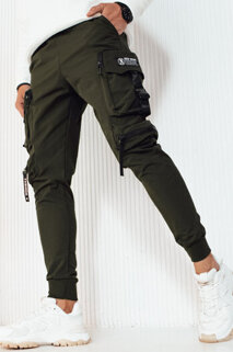 Spodnie męskie bojówki zielone Dstreet UX4169