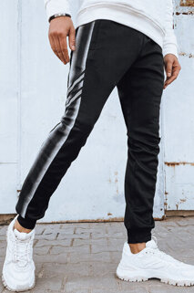 Spodnie męskie dresowe czarne Dstreet UX4195