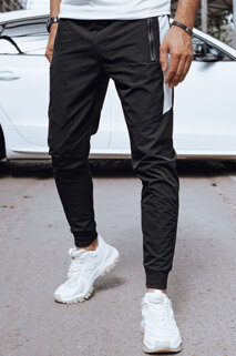 Spodnie męskie dresowe czarne Dstreet UX4312