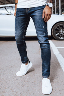 Spodnie męskie jeansowe granatowe Dstreet UX3474
