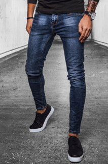 Spodnie męskie jeansowe niebieskie Dstreet UX4074