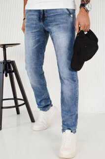 Spodnie męskie jeansowe niebieskie Dstreet UX4115