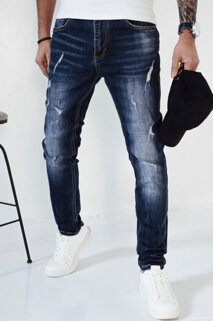 Spodnie męskie jeansowe niebieskie Dstreet UX4144