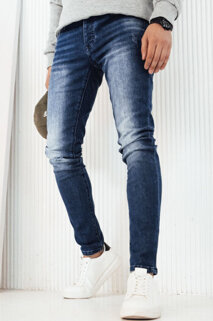 Spodnie męskie jeansowe niebieskie Dstreet UX4242