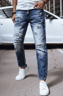 Spodnie męskie jeansowe niebieskie Dstreet UX4349