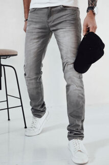 Spodnie męskie jeansowe szare Dstreet UX4116