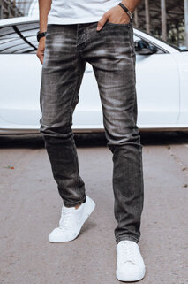 Spodnie męskie jeansowe szare Dstreet UX4138