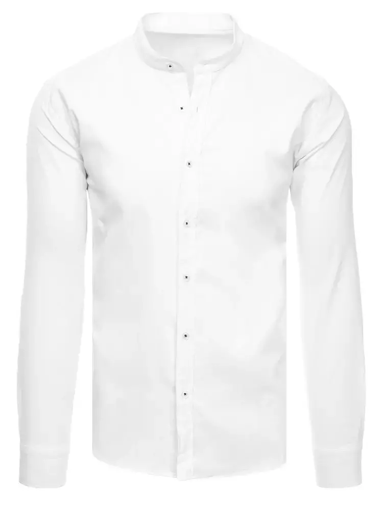 Biela elegantná pánska košeľa