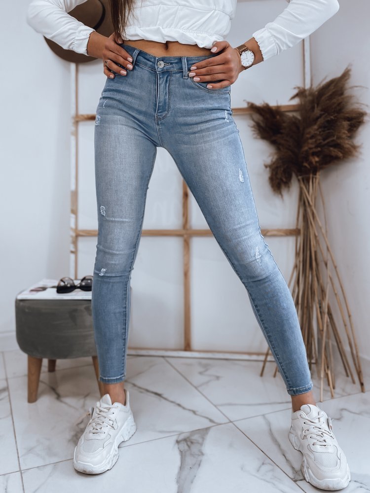 Spodnie damskie jeansowe GIORGIA niebieskie Dstreet UY0851