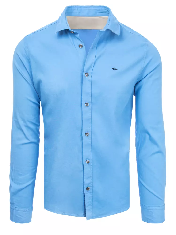 E-shop Trendová košeľa v modrom prevedení