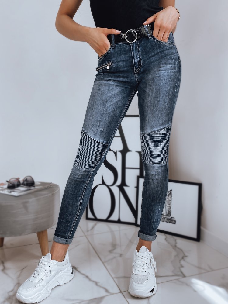 Spodnie damskie jeansowe BALI niebieskie Dstreet UY0859