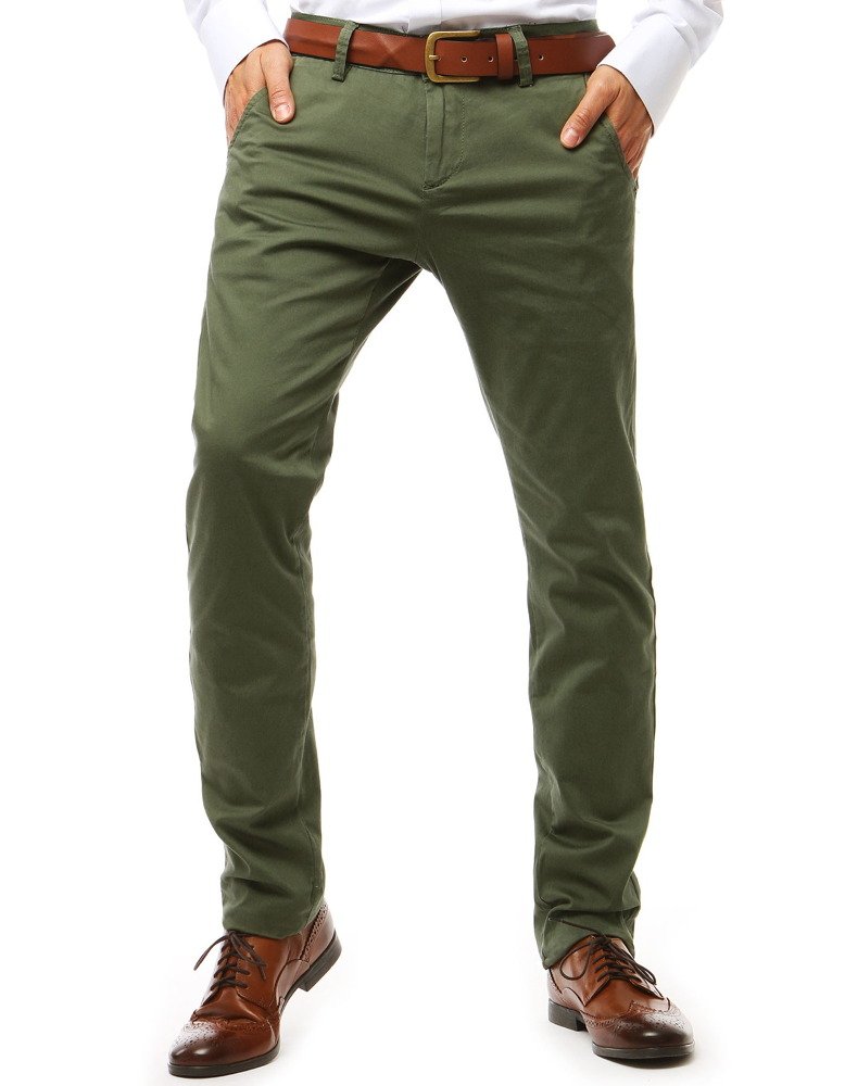 Pánske nohavice zelené