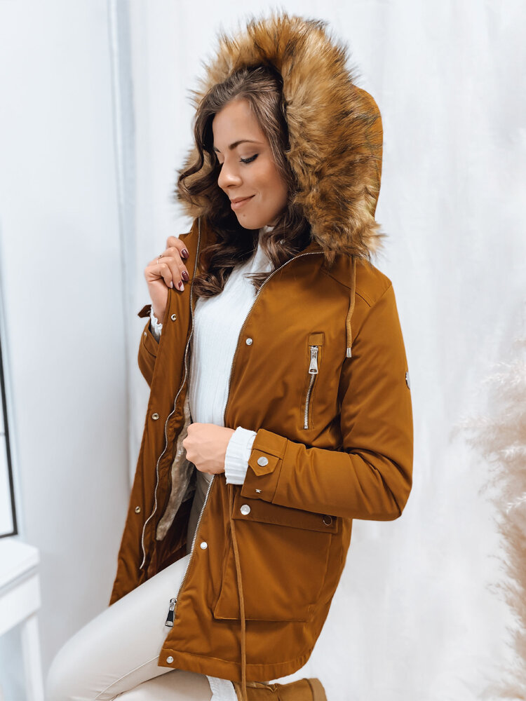 E-shop Pekná dámska bunda s kapucňou