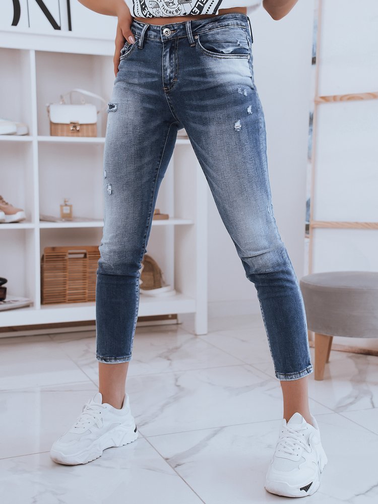 Spodnie damskie jeansowe DARA niebieskie Dstreet UY0863