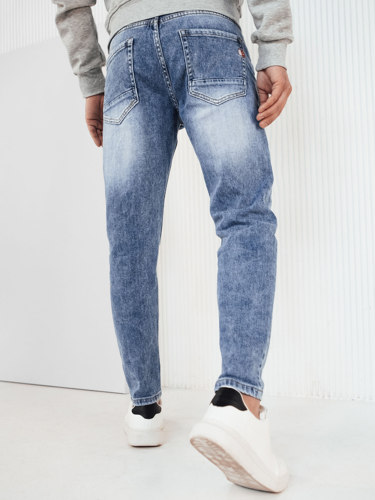 Pánske modré džínsové nohavice Dstreet UX4187