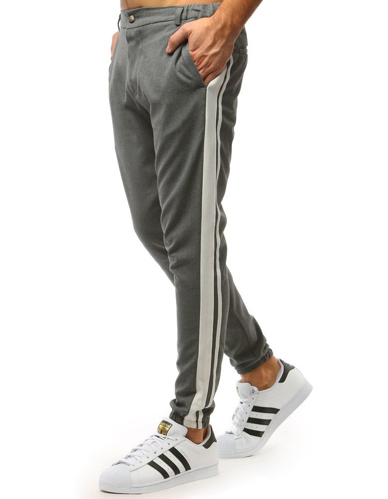 Pánské kalhoty jogger šedé Dstreet UX1476 30