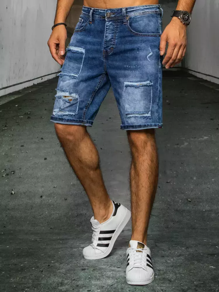 E-shop Praktické modré džínsové kraťasy.