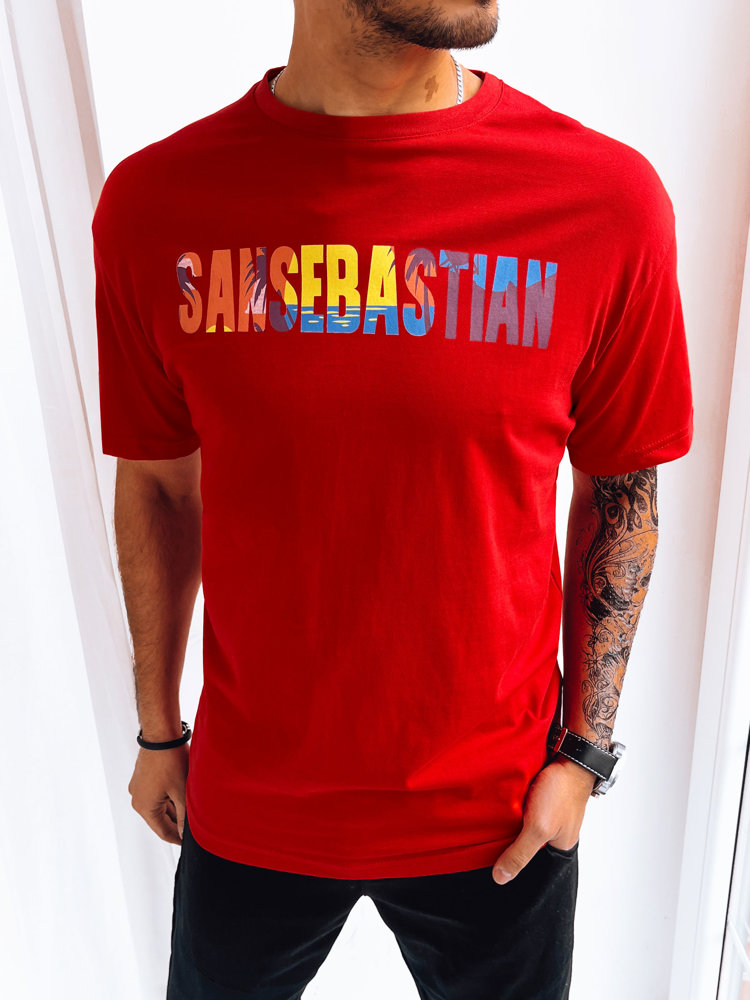 E-shop Pánske červené tričko