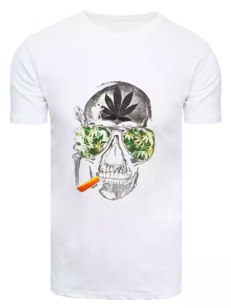 E-shop Biele štýlové tričko
