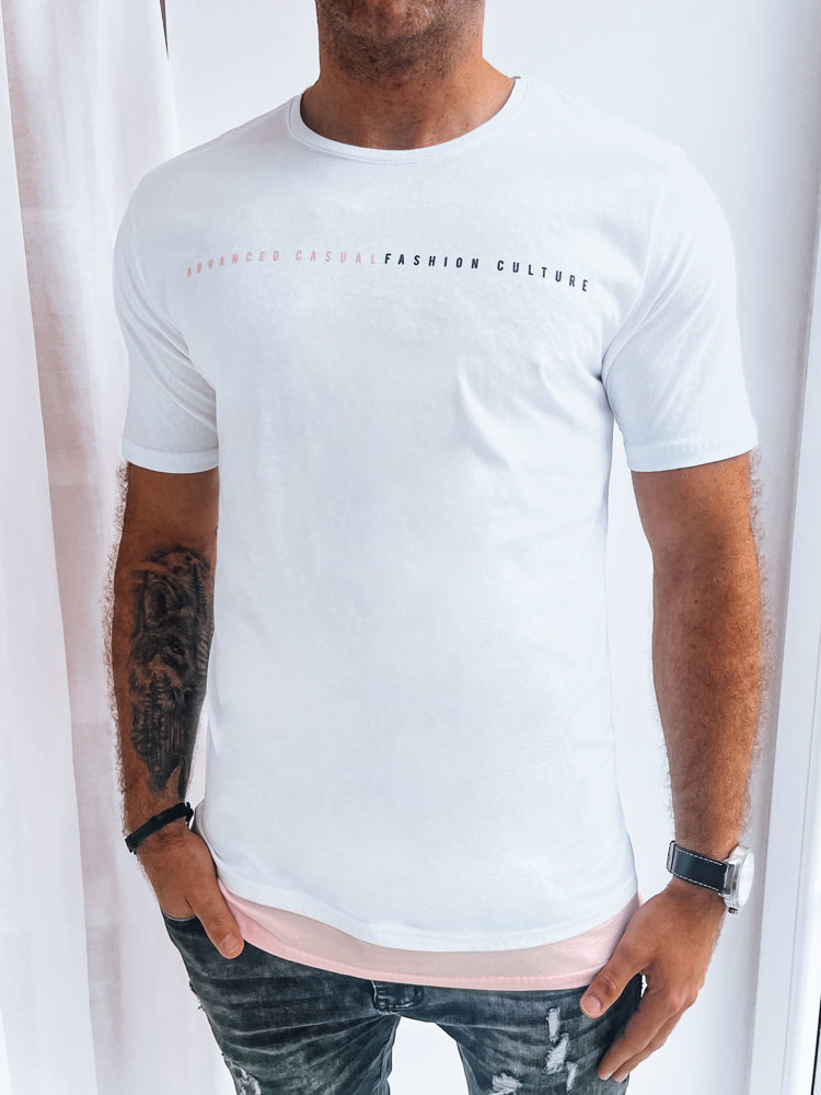 E-shop Biele pánske tričko