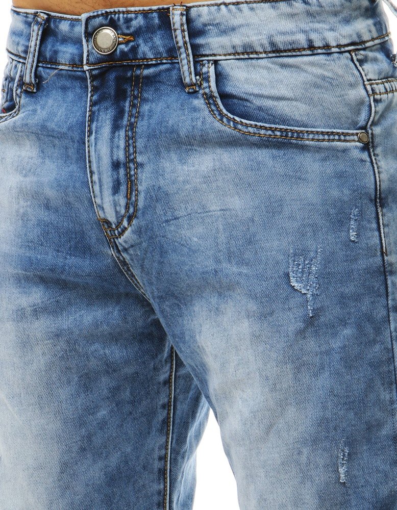 Pánské džínové šortky modré Dstreet SX0788 30