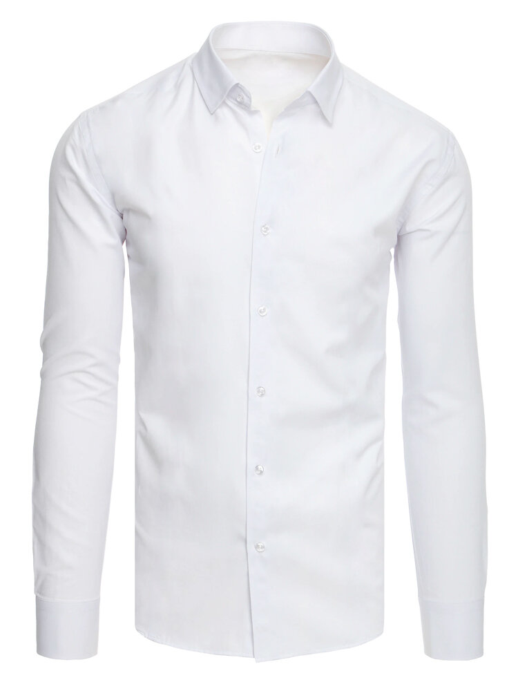 E-shop Biela pánska košeľa Dstreet DX2524