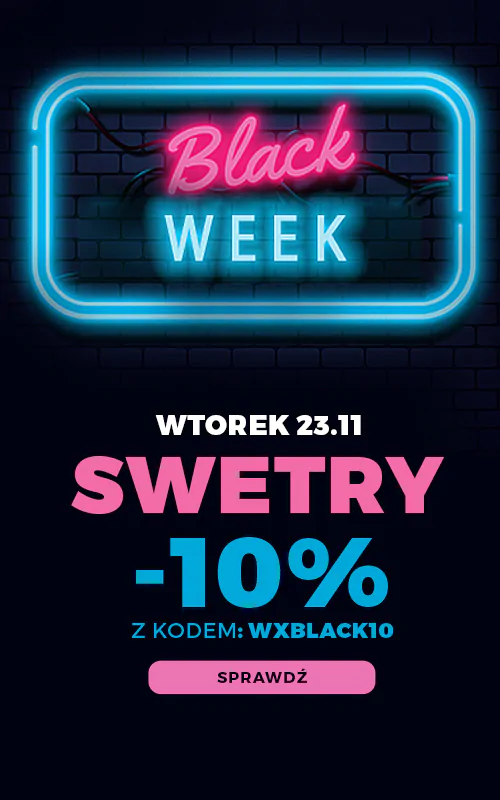Black Week Day 2 w Dstreet: Swetry 10% taniej