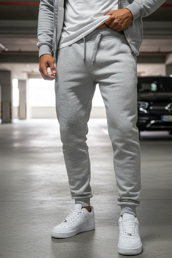 Spodnie męskie dresowe szare Dstreet UX2623