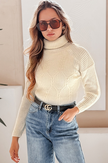 Sweter damski TRIXA ecru Dstreet MY1213