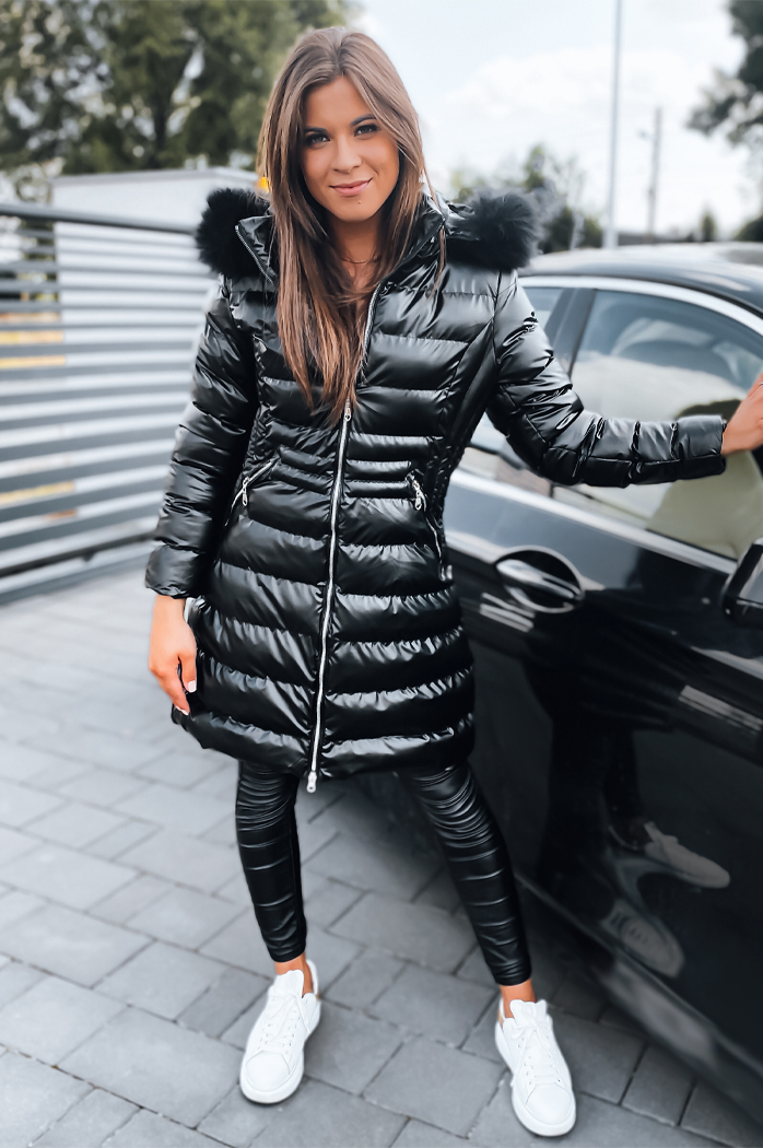 Kurtka zimowa damska PHILA czarna Dstreet TY2947