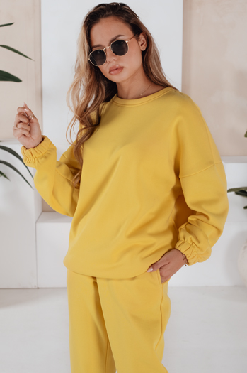 Komplet damski dresowy ARIELLA PREMIUM żółty Dstreet AY0734