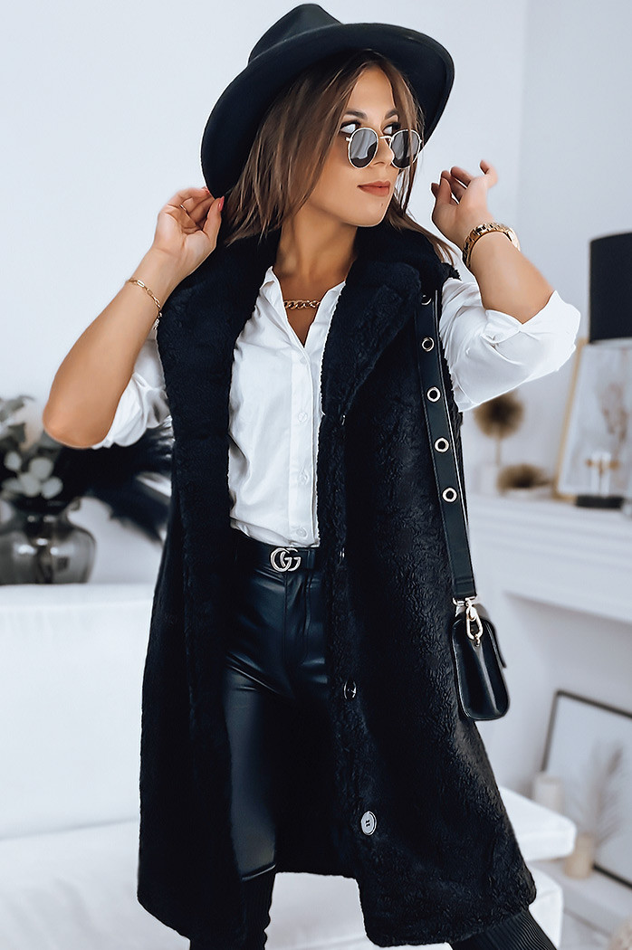 Kamizelka damska BALLA czarna Dstreet TY3199