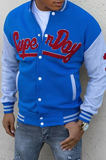 Bluza męska rozpinana niebieska Dstreet BX5447