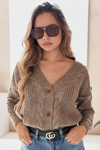 Sweter damski DESTANY beżowy Dstreet MY1738