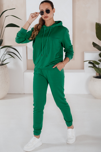 Komplet damski dresowy MIGEL zielony Dstreet AY0804