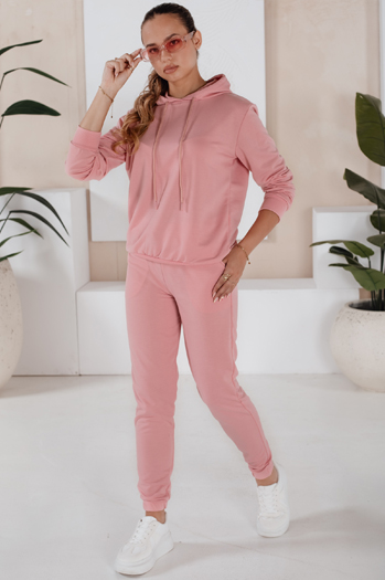 Komplet damski dresowy MIGEL różowy Dstreet AY0808