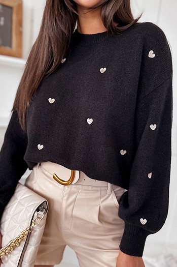 Sweter damski LUMINA czarny Dstreet MY1994