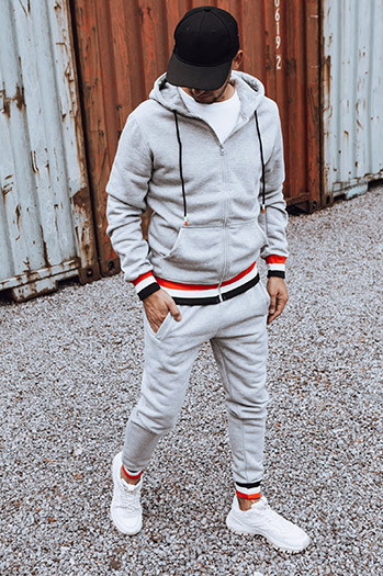 Dres męski jasnoszary Dstreet AX0762