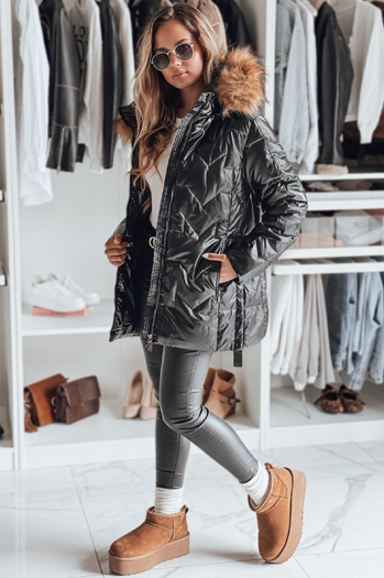 Kurtka damska LANE czarna Dstreet TY4049