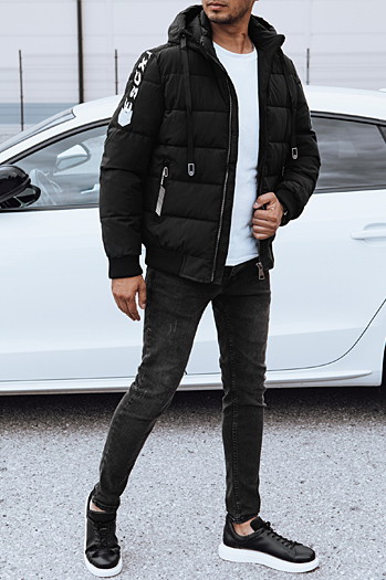 Kurtka męska pikowana czarna Dstreet TX4637