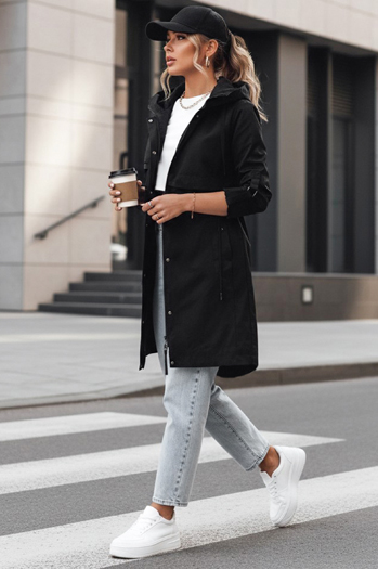 Kurtka przejściowa damska parka czarna NOCITO Dstreet TY4203