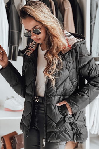 Kurtka pikowana damska OLMO czarna Dstreet TY4242